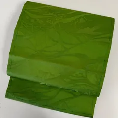 名古屋帯 上品な地紋 九寸 正絹 着物 MA-4811