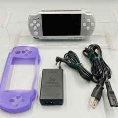 PSP 2000 すぐ遊べるセット スケルトンパープル - メルカリ