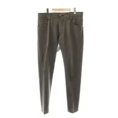 ヤコブコーエン JACOB COHEN Tailored JEANS スリムパンツ ウール混 ハラコタグ ボタンフライ 33 ブラウン /ES ■GY01のサムネイル