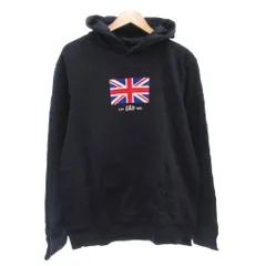 ギャップ GAP タグ付き パーカー フーディ M プルオーバー 長袖 イギリス 国旗 紺 ネイビー /AE