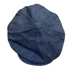  THE FACTORY MADE デニム キャスケット HEADS 日本製 メンズ 58cm【RE361】