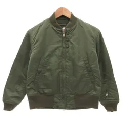 エンジニアードガーメンツ Engineered Garments × BEAMS BOY MA-1 ブルゾン ジャケット ジップアップ 中綿 P カーキ /FF ■GY62
