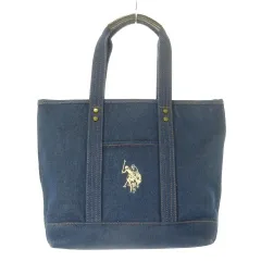 ユーエスポロアッスン U.S. POLO ASSN. トートバッグ デニム 青 ブルー /CK18 ■GY18