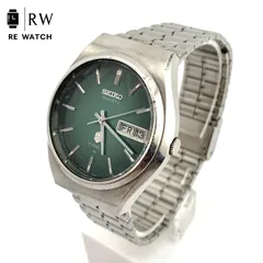 【中古】SEIKO TYPE 2 4623-8010 グリーン 腕時計