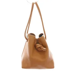 ヴァジック VASIC ボンド ミニ BOND MINI ハンドバッグ 巾着 レザー 保存袋付き 茶 ブラウン VC-3511-113 /YT