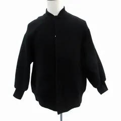 ズッカ zucca ブルゾンジャケット ミドル丈 M 黒 ブラック ZU83FC442 /SM31のサムネイル