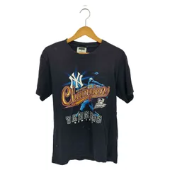ユーズドフルギ USED古着 {{CSA}} 90-00s メキシコ製 MLBチームプリント クルーネックTシャツ メンズ import：M 