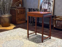 唐木 サイドテーブル コーヒーテーブル アンティーク ヴィンテージ IG