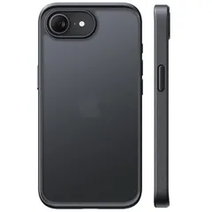 【新品】 【米軍進化保護・マット半透明】 TORRAS iPhone 17e 用 ケース 指紋防止 耐衝撃 滑り止め 3倍米軍MIL規格 半透明 マット仕上げ 黄ばみ防止 カメラコントロールボタン付き ストラップホール付き ボタン付属 For あいふおん1 1
