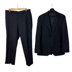  まとめ売り RINASCITA リナシータ メンズ スーツ上下 セットアップ ネイビー チェック AB7 XL相当【DD141】