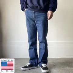 美品 1989年製 USA製 リーバイス 517 ハチマル ブーツカット ジーンズ 濃い色 実寸W33 L28.5 80s アメリカ製 ビンテージ D153-21-0028ZT