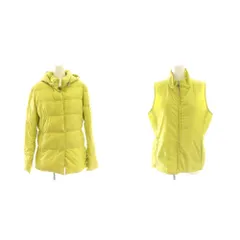 マダムジョコンダ MADAM JOCONDE ダウンコート ベスト セット 40 ライトグリーン /SS ■OS