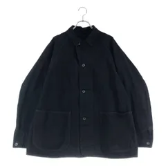 【美品】  COMOLI / コモリ | 2025AW | ブラックデニム ワークジャケット | 1 | ブラック | メンズ