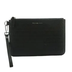 マイケルコース MICHAEL KORS エンボスロゴクラッチバッグ セカンド ロゴ 黒 ブラック /AQ ■OS ■SHのサムネイル