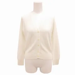 8209720202028 Demylee 2018 トップス コットンVネックコンパクトカーディガン WHITE