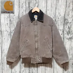 【size S】Carhartt Santa Fe Jacket Chestnuts カーハート サンタフェジャケット チェストナッツ ブラウン 革ロゴ J14CHTのサムネイル
