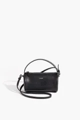 YAHKI ヤーキ YH-792 SHOULDER BAG_BLACKショルダーバッグ 革 レザー