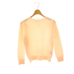 マーリエパーエフデ Maglie par ef-de バックビジューボタンカシミヤニットプルオーバー セーター 長袖 9 ピンク /DO ■OSのサムネイル