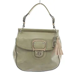 コーチ COACH ニューウィリス New Willis ハンドバッグ ショルダー 2WAY レザー ターンロック グレー 19031 /XZ ■GY11のサムネイル