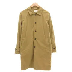 アーバンリサーチ ドアーズ URBAN RESEARCH DOORS ステンカラーコート ロング丈 38 ベージュ /AEのサムネイル