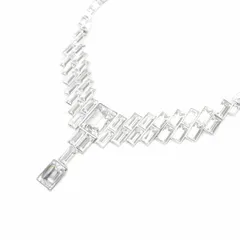 スワロフスキー SWAROVSKI primetime ネックレス チョーカー シルバー色