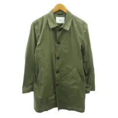 フォーワンセブンバイエディフィス 417byEDIFICE 美品 ステンカラーコート スプリング ミドル丈 M カーキ 0124 IBO87のサムネイル