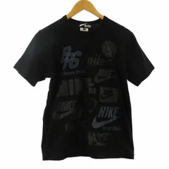 ナイキ NIKE BLACK Comme des Garcons Tシャツ ロゴ 半袖 AD2023 黒 ブラック M 1M-T104 0328