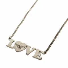 カーハート carhartt WIP LOVE ペンダント ネックレス 925 4.5g シルバー アクセサリー