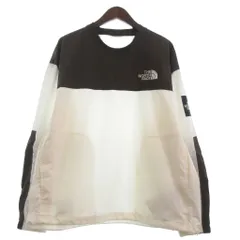 ザノースフェイス ホワイトレーベル THE NORTH FACE WHITE LABEL ALBANY CREWNECK トレーナー 長袖 NM5MR03K 茶 ブラウン 白 ホワイト L