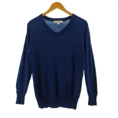 ビーミングバイビームス B:MING LIFE STORE by BEAMS ニット 長袖 Vネック カシミヤ混 ブルー 青 ONE SIZE