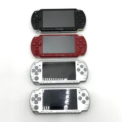 【中古】本体S）【ジャンク】SONY PSP PSP-2000×3台 PSP-1000×1台 本体のみ4台まとめ売り バッテリーなし動作未保証品[95][240095304515]