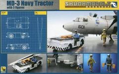 [중고] 플라스틱 모델 1/48 MD-3 Navy Traktor with 3figures 디테일 업 파트 [48003]