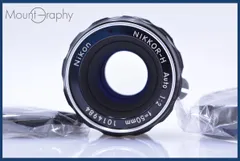 【動作保証】 ニコン Nikon NIKKOR-H Auto 50mm F2 非Ai 前後キャップ付 同梱無料 #mj9346