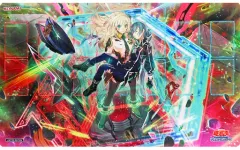 遊戯王　閃刀姫(せんとうき) デュエルフィールド 新品 未開封 プレイマット 遊戯王 閃刀姫 閃刀起動-リンケージ プレイマット＋カードファイル 1枚