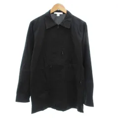 ヨウジヤマモト アディダス YOHJI YAMAMOTO adidas Y-3 ジャケット シャツ ジップアップ ロゴ 長袖 S 黒 ブラック /JS ■GY01