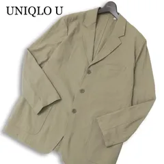 UNIQLO U ユニクロ ユー ルメール 春夏 麻 リネン混★ リラックスフィット テーラード ジャケット Sz.L メンズ