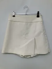 ZARA ザラ ショート/ミニスカート USA XS ホワイト