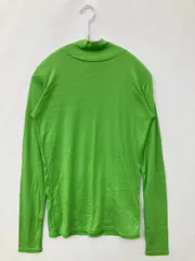 LOWRYS FARM ローリーズファーム Tシャツ/カットソー F ライトグリーン 無地 ミドル丈 長袖 タートルネック/ハイネック