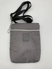 MARY QUANT マリークヮント ショルダーバッグ グレー