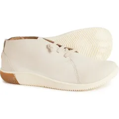 キーン レディース シューズ スニーカー ブーツ レザー Keen KNX Chukka Boots Leather For Women Silver LiningStar White ホワイト