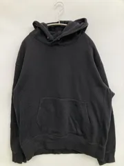 UNIQLO U ユニクロユー パーカー XL ブラック 無地 プルオーバー 長袖