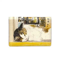 本革 シャム猫 にゃんこ 長財布 オコ顔 かわいい 牛革 レザー - メルカリ