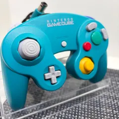 【フルメンテナンス】GC ゲームキューブコントローラー エメラルドグリーン エメラルドブルー 後期型 a