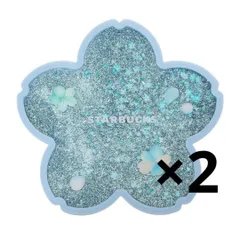 スターバックス スタバ SAKURA2026コースターエアリーブルー 2枚セット