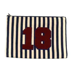 ビーミングバイビームス B:MING LIFE STORE by BEAMS クラッチバッグ セカンドバッグ ジップ開閉 白 ホワイト 黄 イエロー 