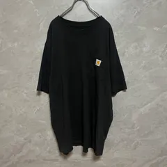 Carhartt カーハート ポケット Tシャツ 黒 L LOSE FIT HEAVYWEIGHT SHORT-SLEEVE POCKET T-SHIRT  K87-BLK