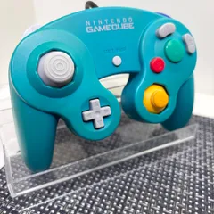【フルメンテナンス】GC ゲームキューブコントローラー エメラルドグリーン エメラルドブルー 後期型 e