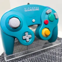 【フルメンテナンス】GC ゲームキューブコントローラー エメラルドグリーン エメラルドブルー 中期型 f