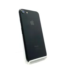 【全額返金保証】【最速発送】 iPhone 7 32GB ブラック au 白ロム 動作確認済
