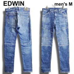 EDWIN　エドウィン　KRU32　W80cm / W30 / M　RUDE　バイカースリムスキニーデニム　ストレッチ　インディゴ　メンズ